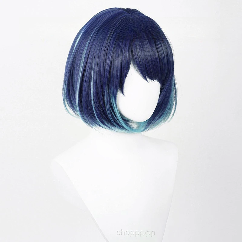 Kurokawa Akane Ruolo Parrucca Anime OSHI NO KO Attore Modellazione Palla per capelli corti Accessori per abbigliamento donna Sfumatura di colore Capelli lunghi