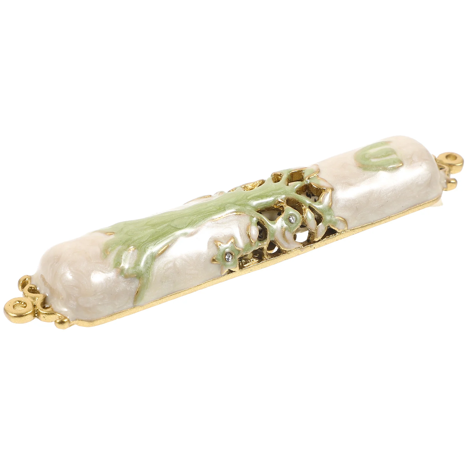 

Door Post Scripture Box Mezuzah Religious Gatepost Decor Metal Retro Craft Home Prayer Durability Meaningful Inspiring