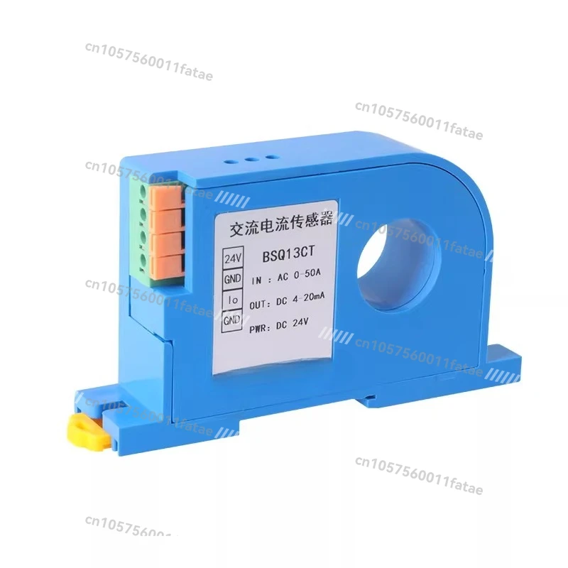 Current Sensor AC Transmitter Output 4-20mA Voltage 0-5V Power Supply DC Module