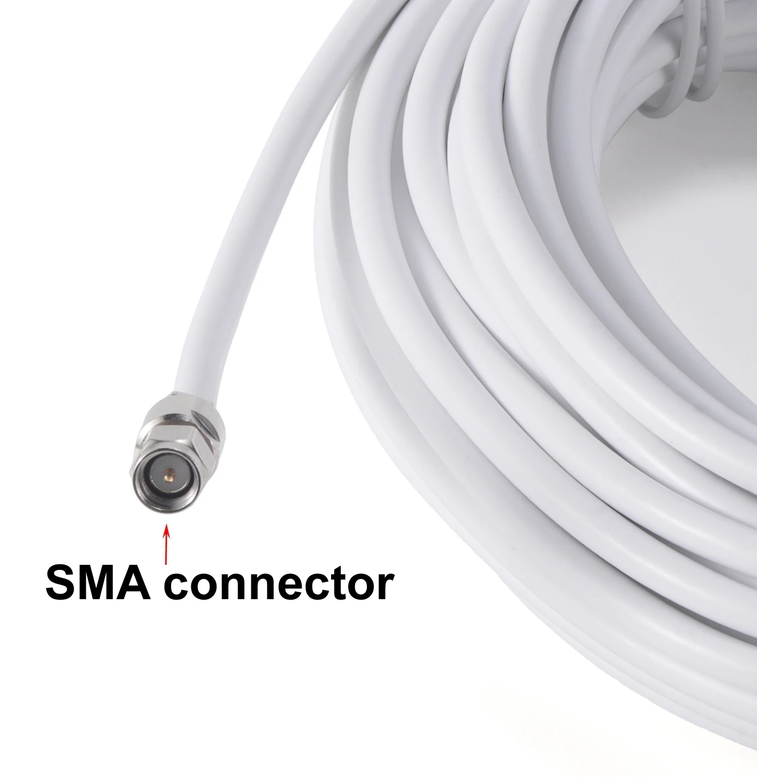 Matsutec HA-017 Marine antenna with 10 meter cable TNC BNC SMA connector For HA-102 HP-528A ONWA garmin furuno lowrance image 4