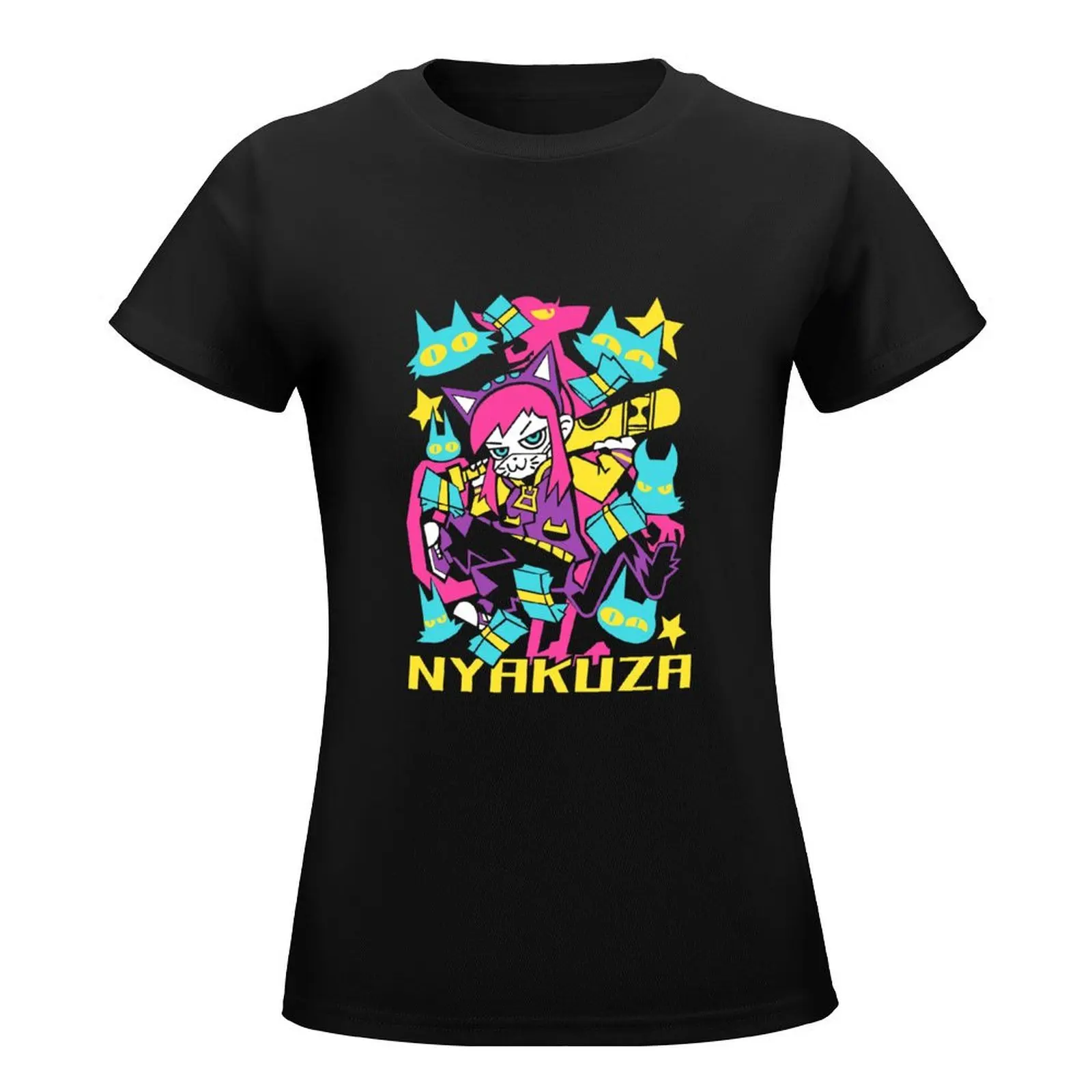 A Hat in Time Nyakuza Metro T-Shirt Blouse tops t shirt dress Women