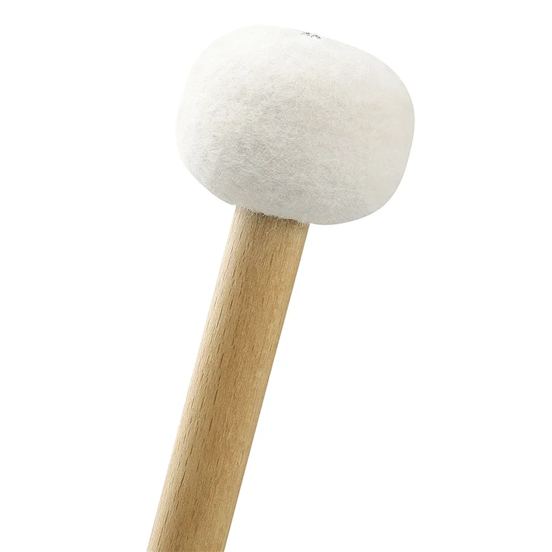 

ABKV-12 Pieces Double Head Drum Cymbal Gong Mallet Soft Hammer Sticks Mallets Rods Felt Hammer 385Mm