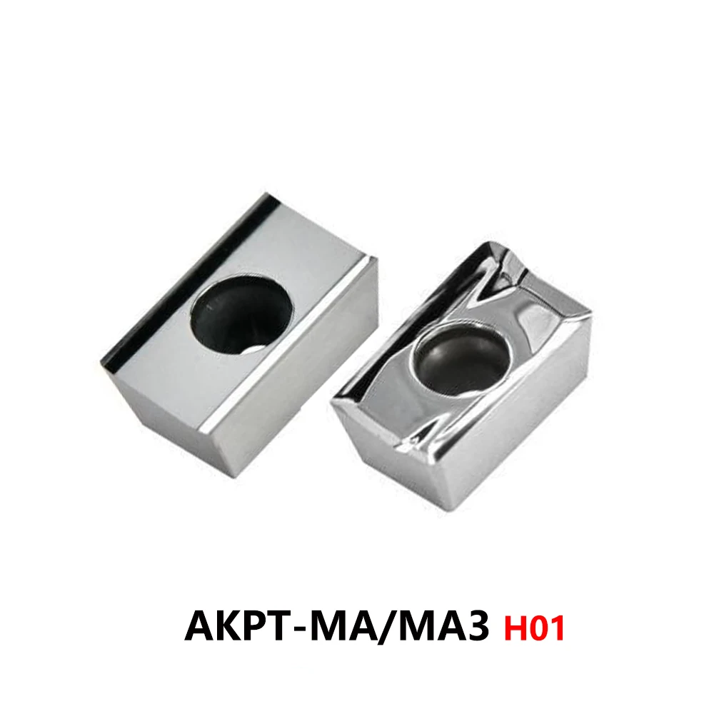 

APKT APKT1604 APKT160404 APKT160408 APKT160420 APKT160430 APKT160440 MA APKT1604PDFR MA3 H01 Milling Carbide Inserts CNC Cutter