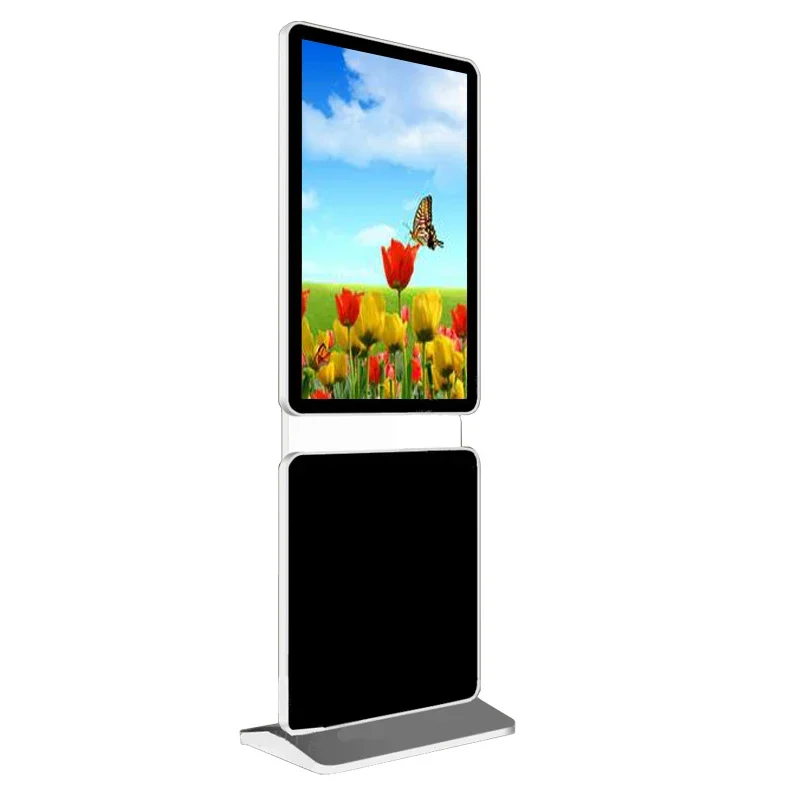 43 inch rotary vertical advertising machine HD LCD touch screen ultra-thin multimedia inquiry machine