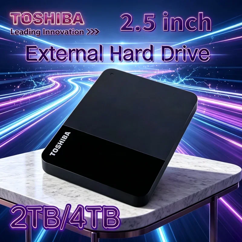 Canvio Ready B3 USB 3.0 Portable External Hard Drive 4TB 2TB 1TB 2.5 Inch for Laptop Mac/Android Long Hour Media Storage Disk