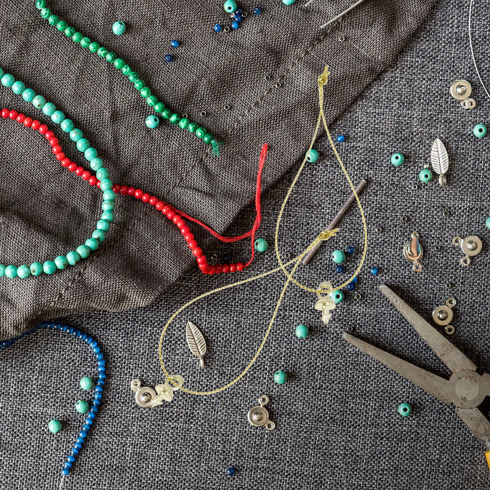 100 Uds. Tapas de bolas Diy cubiertas de colgantes artesanales de plástico Premium para adornos colgantes decoraciones navideñas artesanía fabricación de joyas