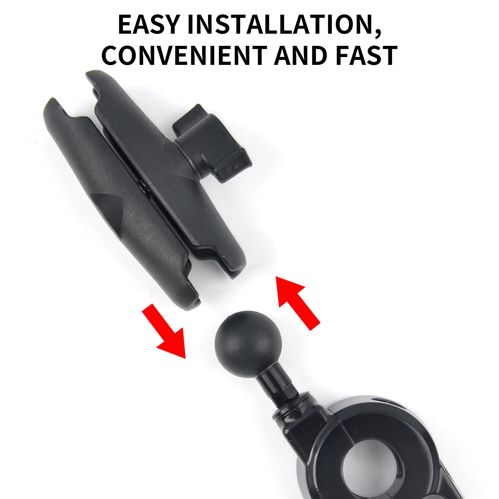 PANICAL GPS-Navigationshalterung für Honda GoldWing GL1800 DCT 2018-2026 Handyhalterung Basisverlängerungsklemme Zubehör – Detail 8