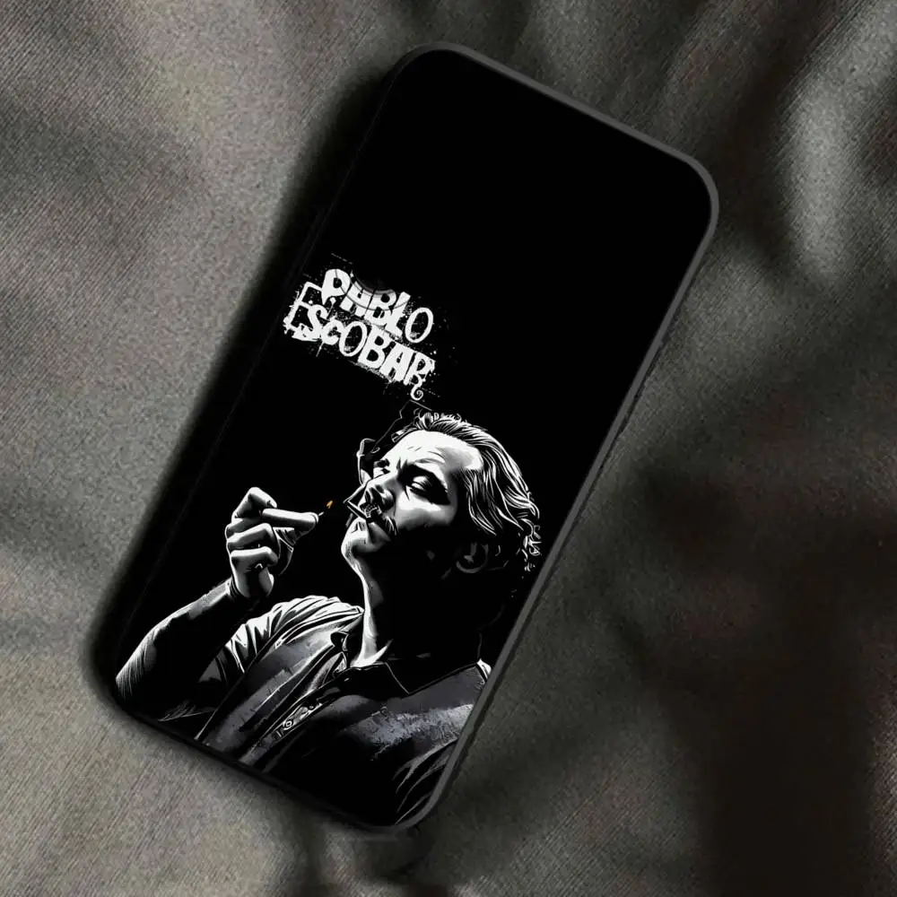 حافظة هاتف N-Narcos Pablo Escobar لهاتف سامسونج S25، S24، Ultra، S20، S30، Plus، S22، S23، Ultra، Plus، 5G بقصة ضيقة ضد الغبار
