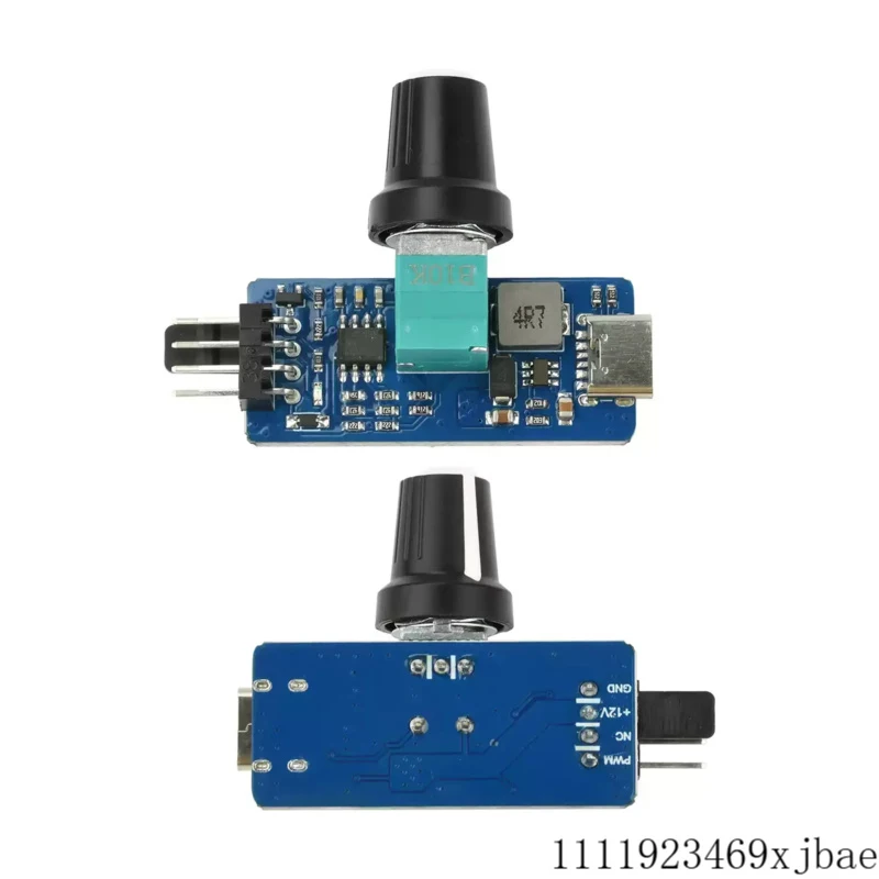 

4-Wire Fan Controller Motor Drive Control Module DIY Water Cooling Radiator Control Board Type-C Interface