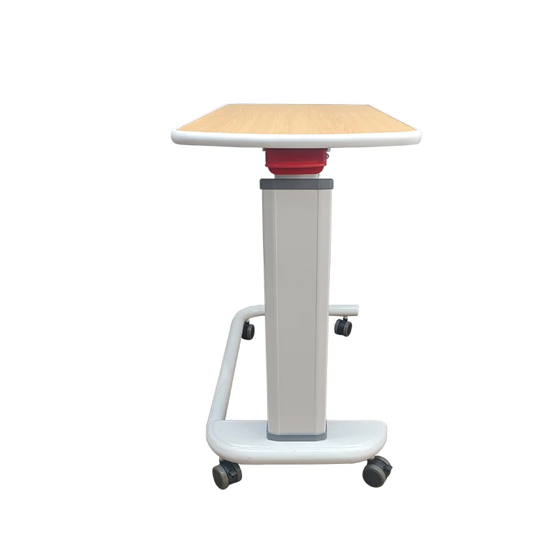 طاولة طعام متحركة للمريض فوق طاولة السرير لطاولة سطح المكتب في المستشفى للسرير #2
