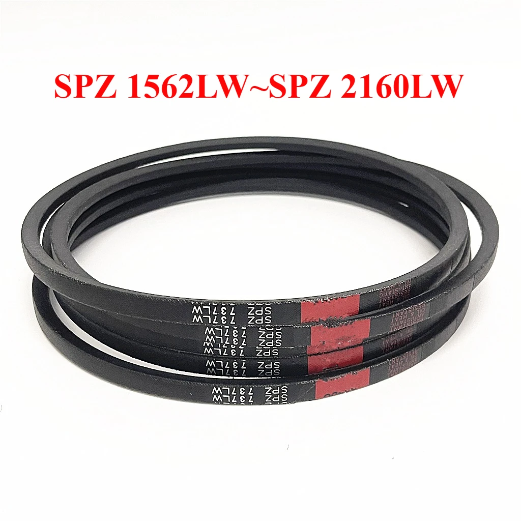 SPZ 1562LW~SPZ 2160LW/3V850 Narrow V-belt for Lawn Mower Air Compressor Vacuum Pump Fan Machine Tool Water Pump Industry V-belt