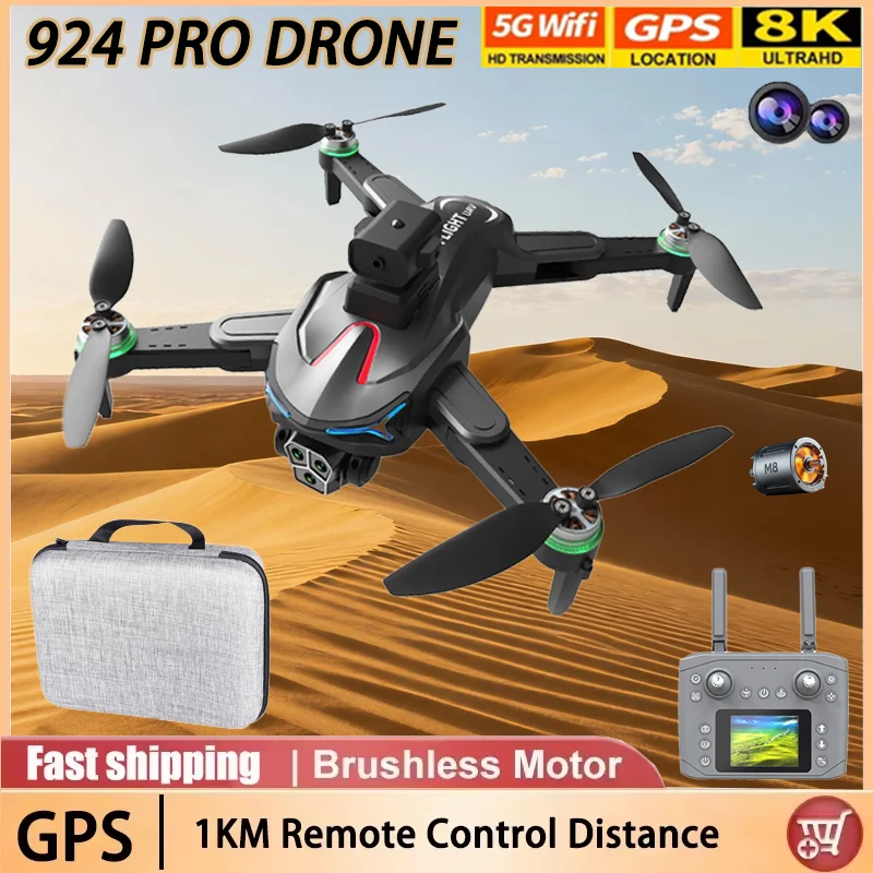 924 Professionelle Drohne 8K Weitwinkel HD 1080P Kamera WiFi FPV Höhe halten faltbare RC Drohne Quadrocopter Hubschrauber Kinderspielzeug