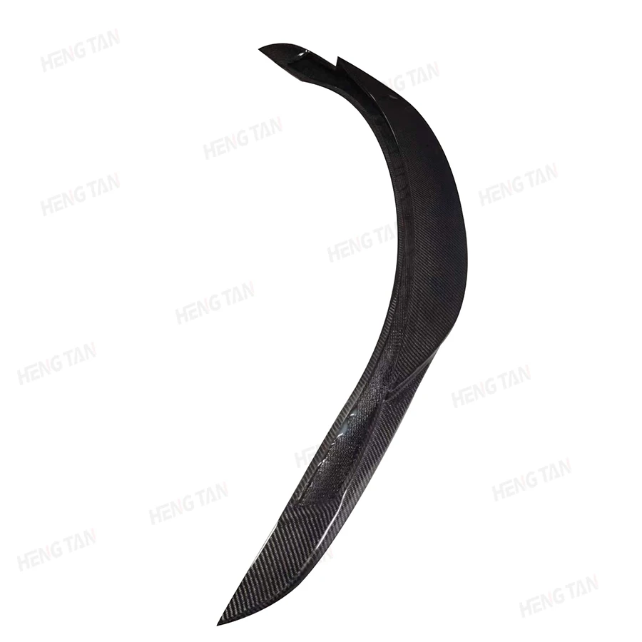 Four-door car For Mercedes Benz S Class S63 C217 RT2 Style Carbon Fiber Forged Carbon Tail fins Trunk Spoiler Lip Wing