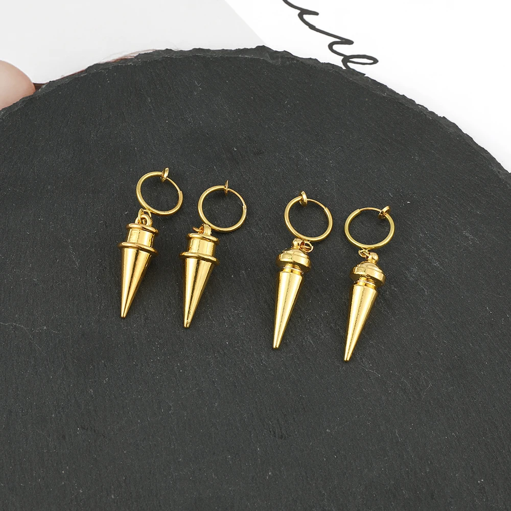Modne anime kolczyki w złotym – Women'S Ear Accessories recenzja i cena
