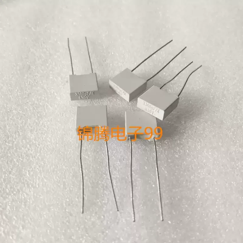 10-100pcs British TCC milk candy capacitor 0.0033uf 630v 3300pf 332k coupled infinite film capacitor