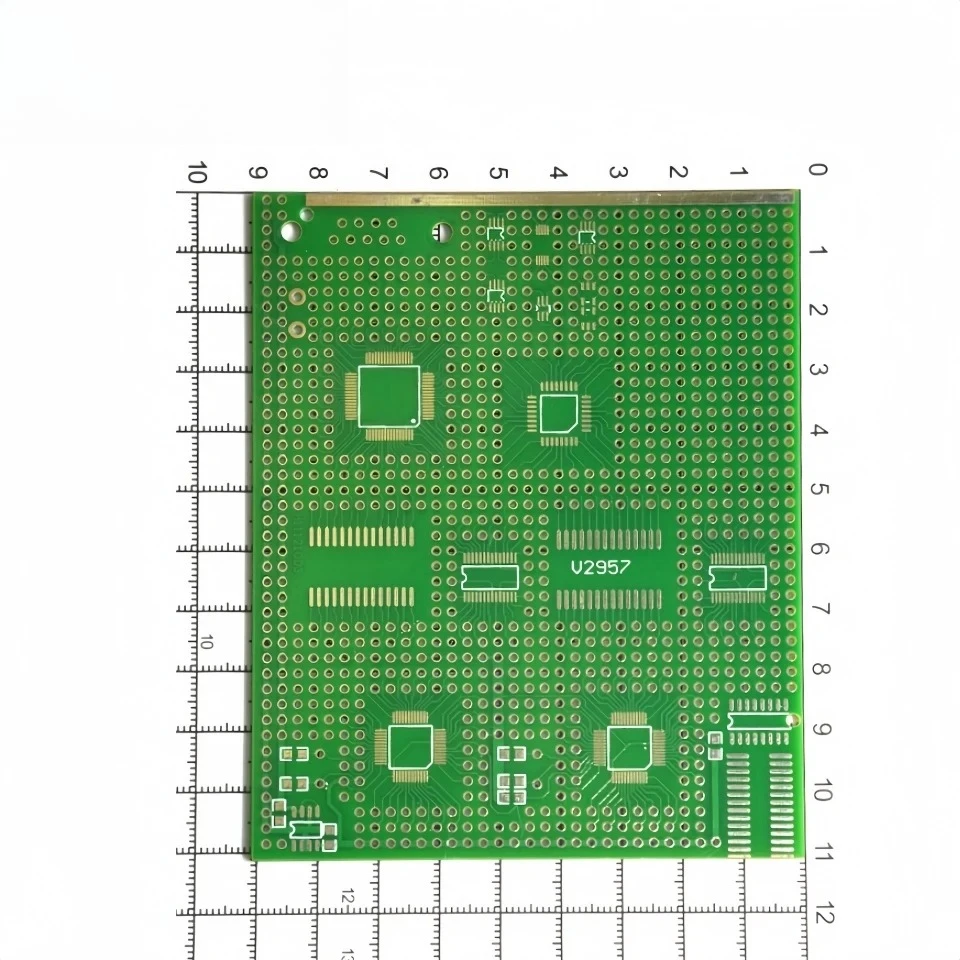 SMD Test Board Breakout PCB, 2.54mm Pitch, for Microcontroller Development