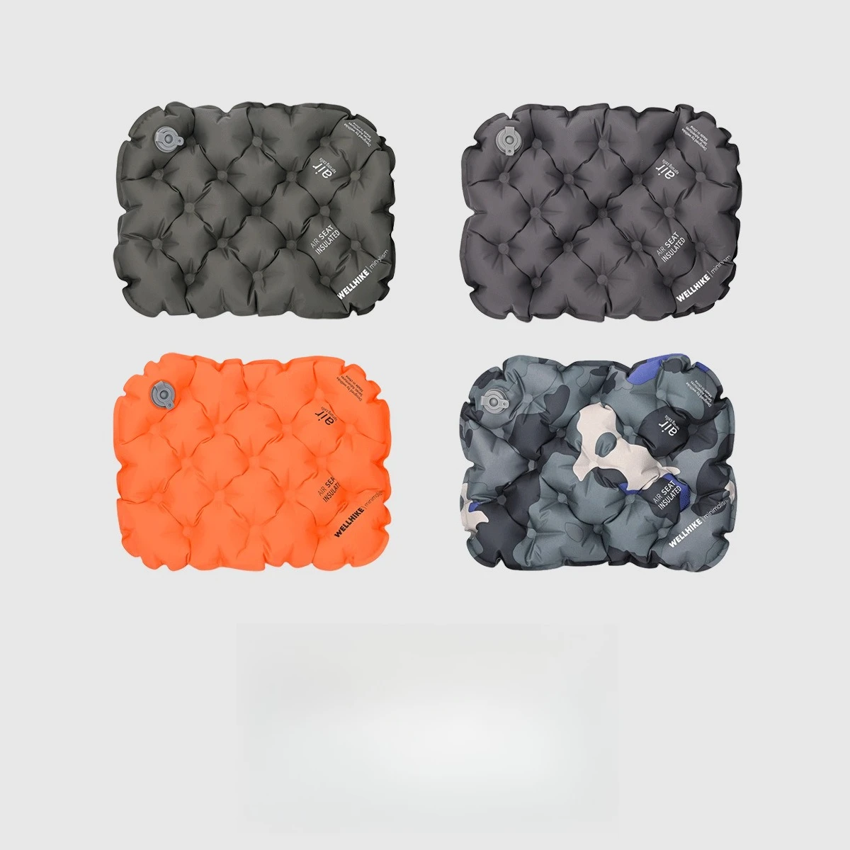 Inflatable Seat Cushion, Outdoor Hiking Lightweight 80g Portable Thermal Insulation and Moisture-proof Pillow Waist Pad