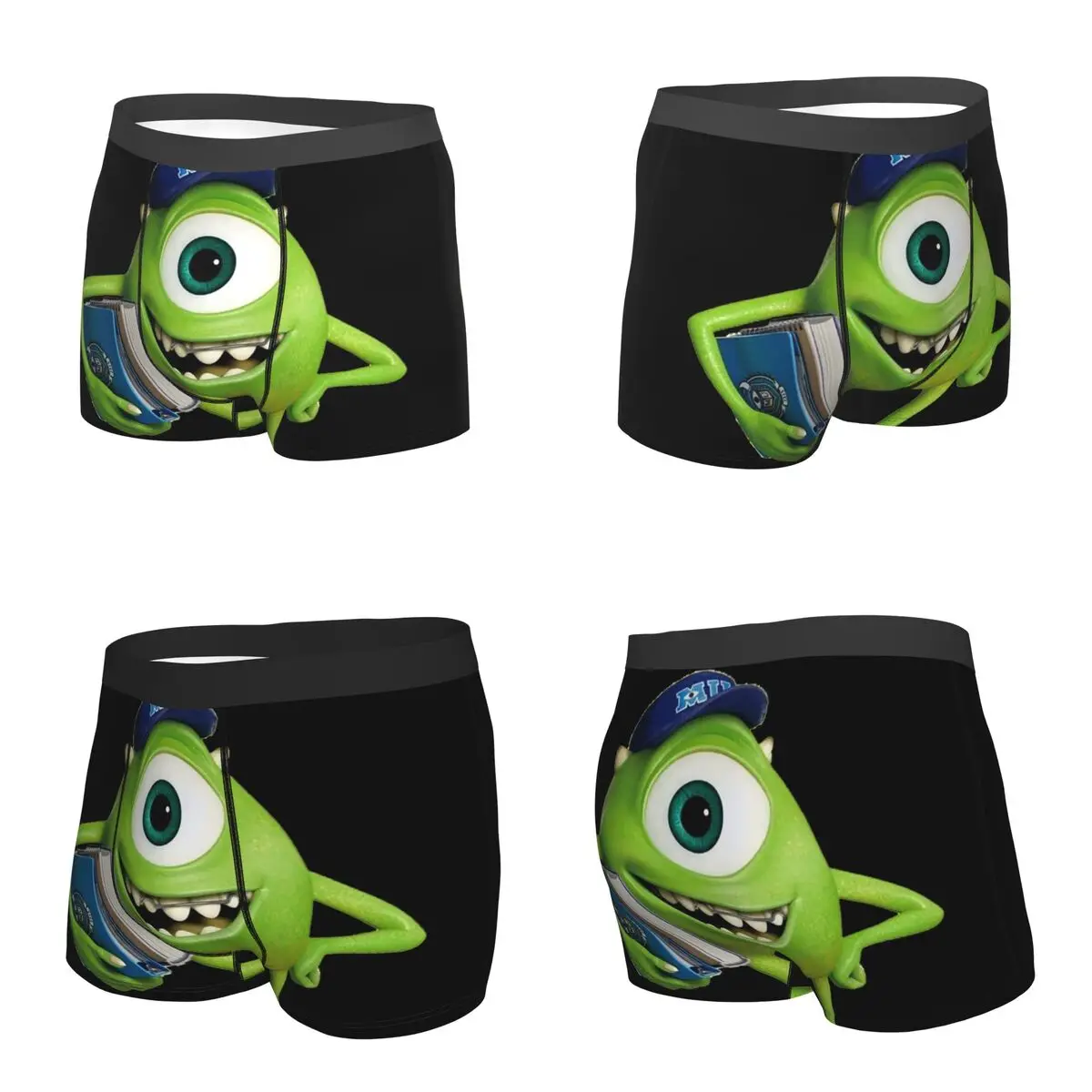 Boxer Underpants Shorts Monsters Inc Panties Male Comfortable Underwear for Homme Man Boyfriend Gifts