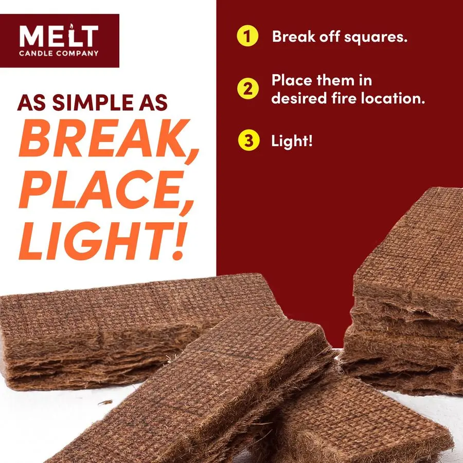 مربعات بداية الحريق، مجموعة أدوات تشغيل النار مكونة من 160 قطعة لحرائق المعسكر والشواية وحفرة النار الخارجية والمدفأة والشواء المقاومة للماء