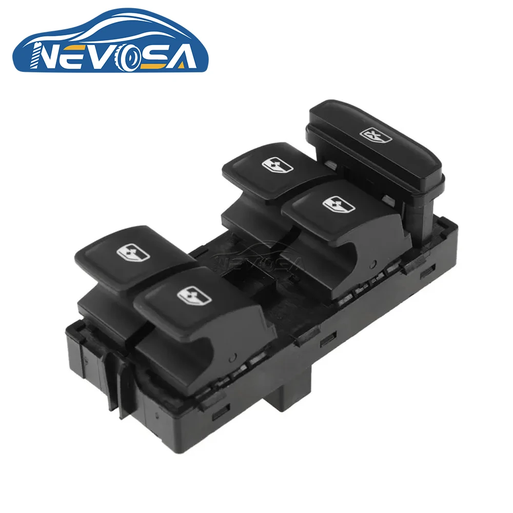 NEVOSA 5G0959857D For Volkswagen Golf Skoda Superb BJ 2015 2016 2017 Power Window Switch Driver Side Lifter Control Button 10Pin