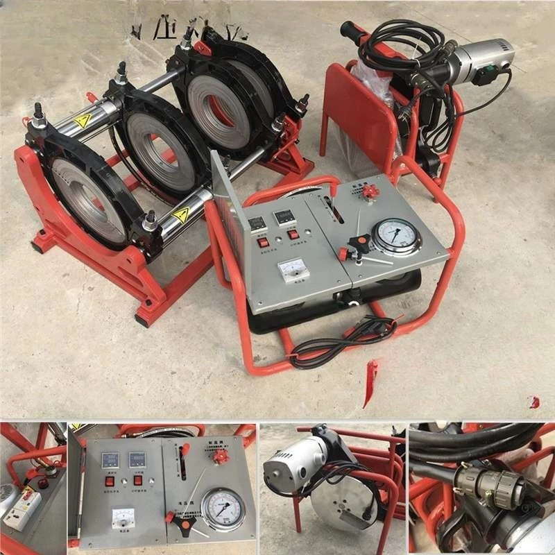 Hydraulic PE pipe Hydraulic butt welding machine 160 200 315PE pipe butt machine