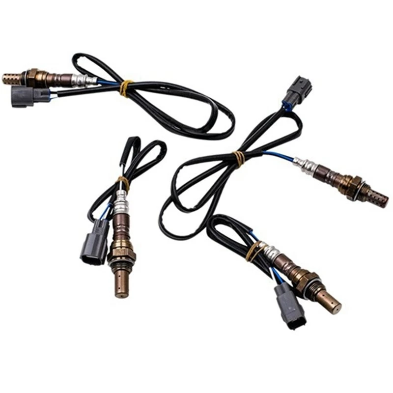 AT92-Oxygen Sensors 4 Pack 89467-42010 89467-42020 89465-42090 89465-42100 Fits For Toyota RAV4 2.0L Engine 2001-2003 Models