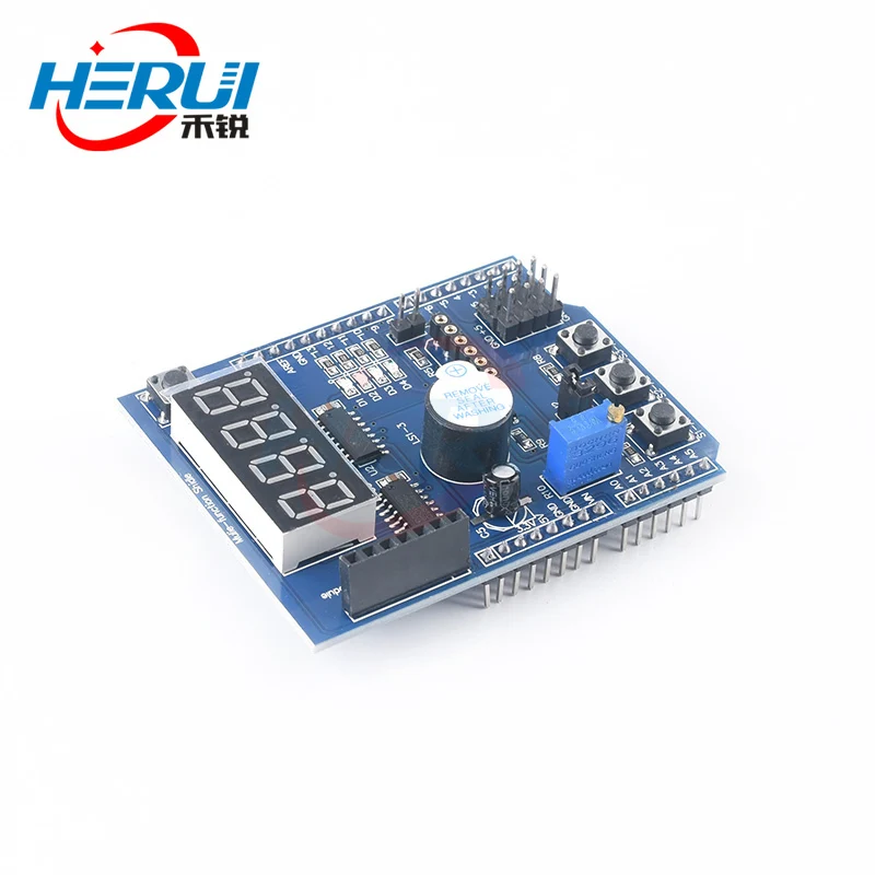 

Multifunction expansion board Development board basic learning kit Compatible with Arduino Applicable to Uno r3