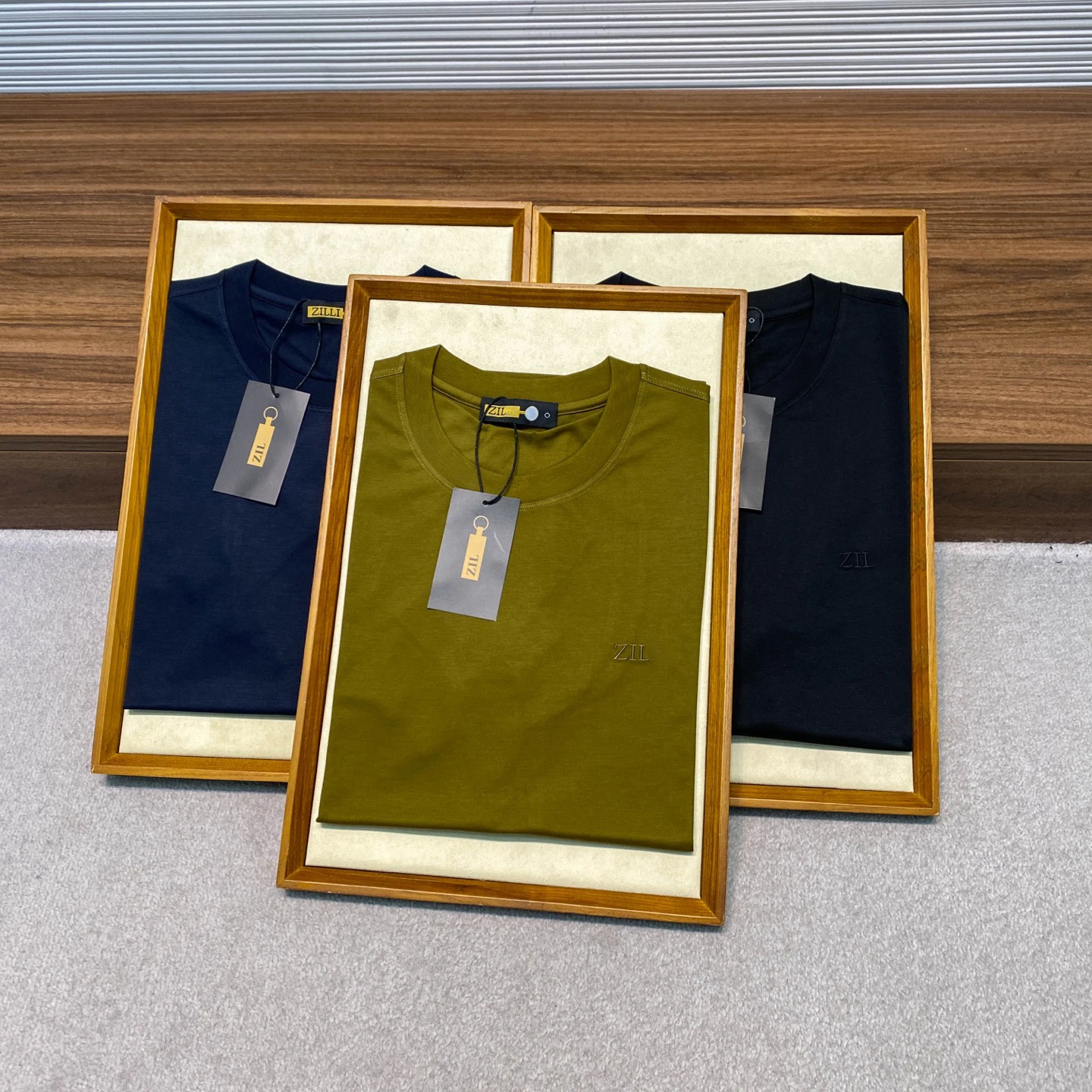 

BLLIYOSS T-Shirt men Plant fiber High-quality ventilate Casual half Sleeve Solid color versatile Old Money Essential for Summer