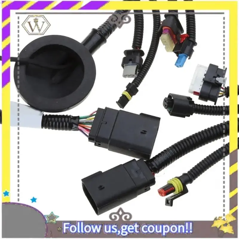 

L38A-Front-End Module Sensor Fog Lamp Wire LED Indicator Wiring Harness For Tesla-Model 3 2567961-00-B 25679600B Easy Install