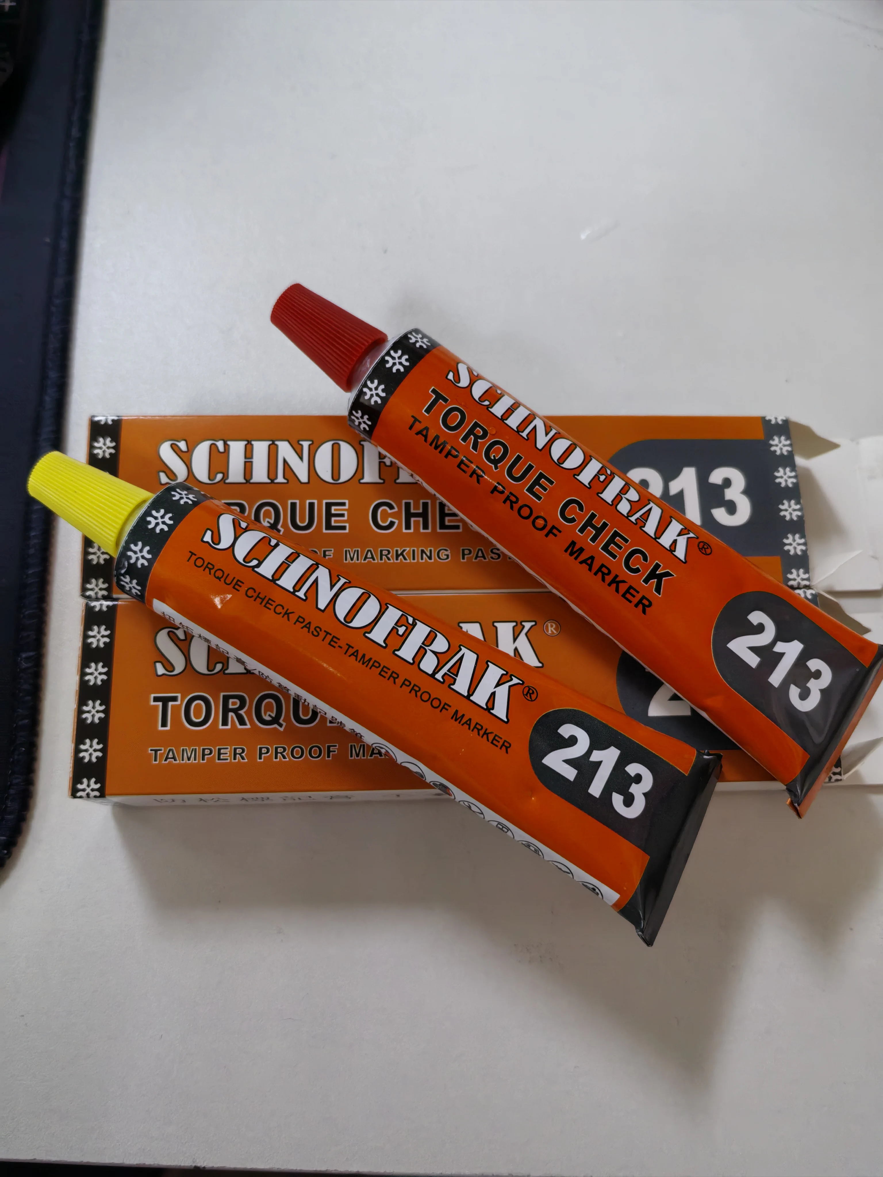 Marker   Bolt Anti-loosening Marking Number Glue Tamper-proof Disassembly Identification, France SCHNOFRAK213