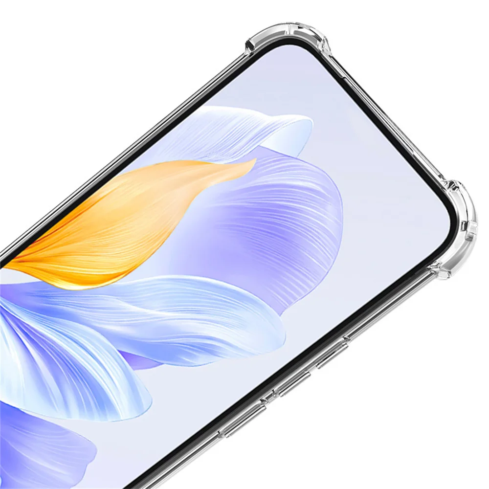سلسلة IMAK UX-4 لهاتف OnePlus Ace 5 Pro 5G / 13R 5G / Ace 5 5G حافظة بإطار مستقيم بأربعة زوايا غطاء من البولي يوريثان الشفاف المقاوم للصدمات