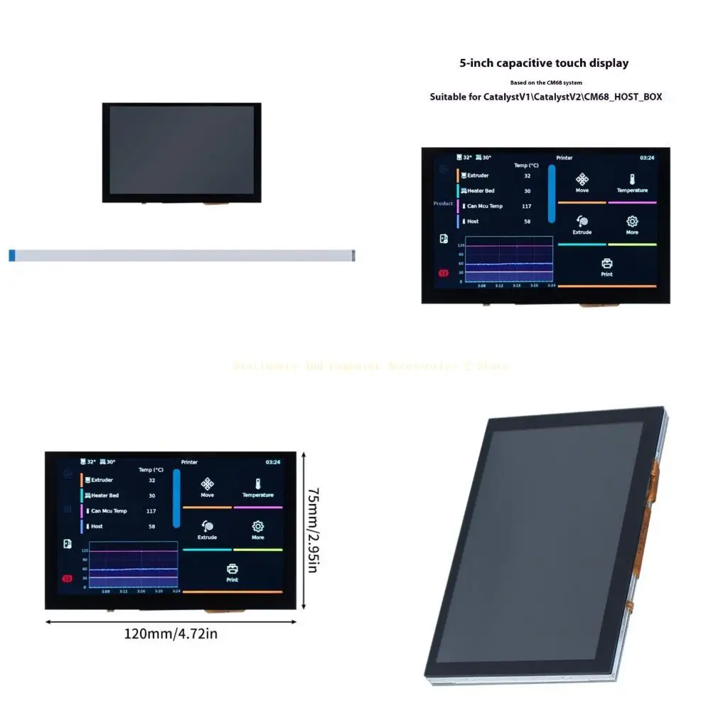 

Resonances Compensation Ready Cores Module For 3D Printer Performances Tuning