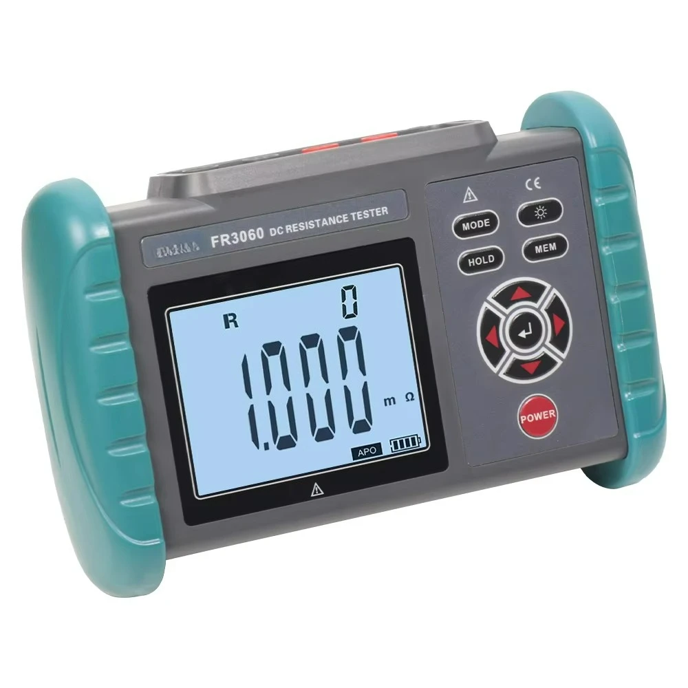 

FR3060 USB Data Transmission Multifunctional DC Low Resistance Tester Metal Riveting Transformer Coil Ohm Meter