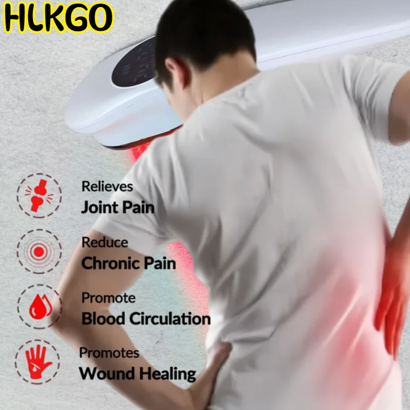 

520 МВт 808 нм фотобиомодуляционное терапевтическое устройство профессиональный лазер красного света для облегчения боли в суставах и мышцах