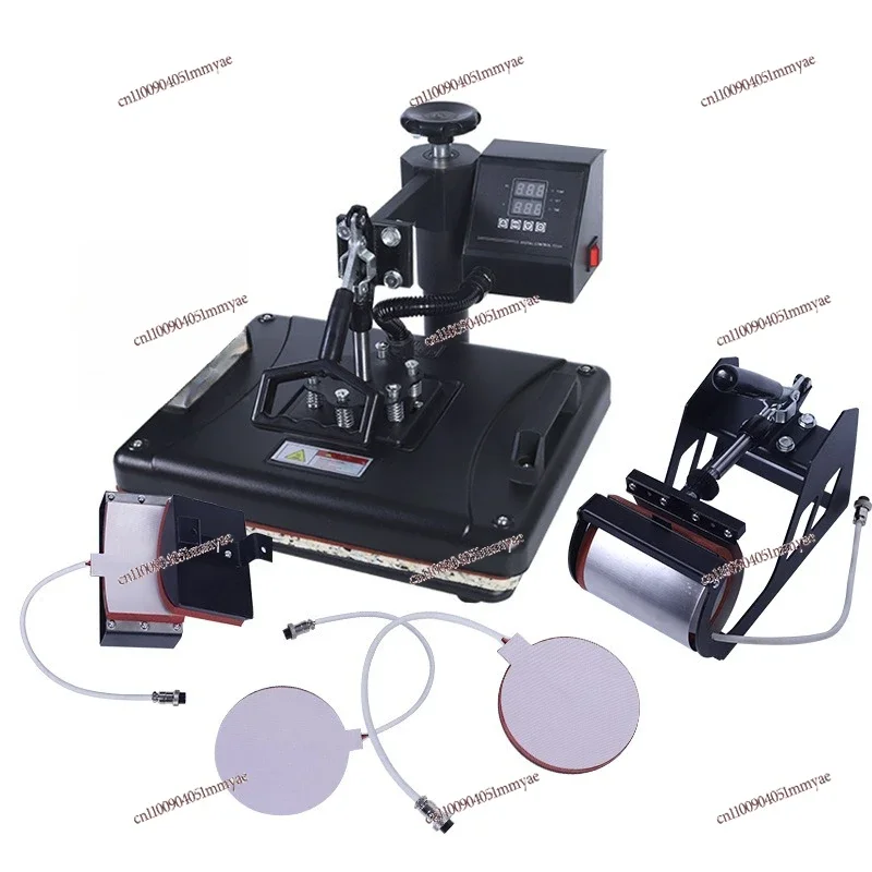 Eight-five-in-one multi-functional shaking head heat transfer cup machine, clothes short-sleeved printing machine
