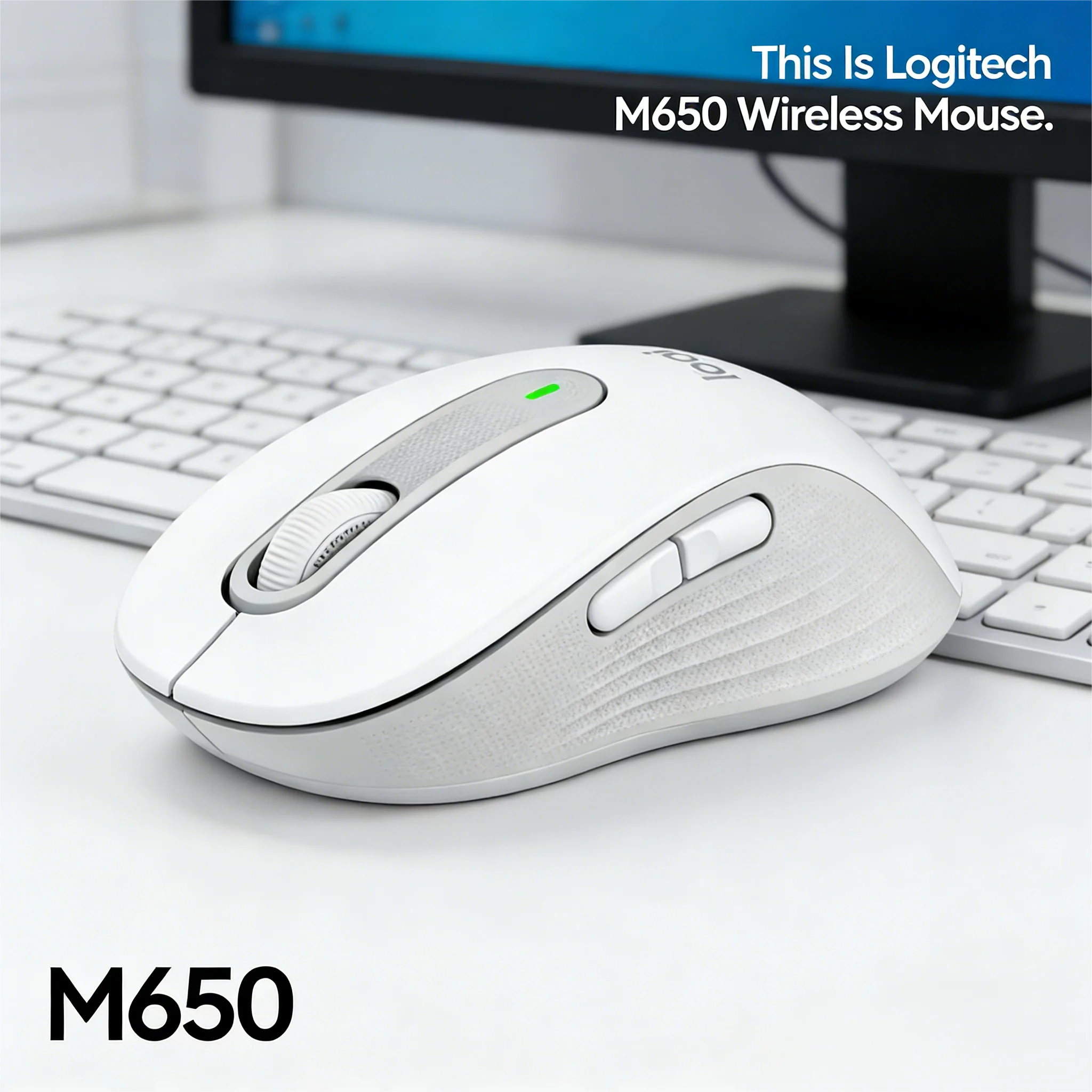 

Мышь Logitech M650/M650L для дома — бесшумные клики для семейных гостиных