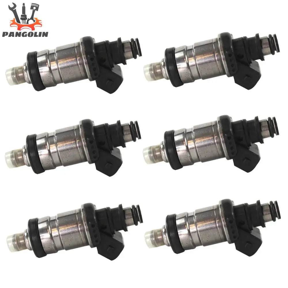 

6pcs Fuel Injectors 65L-13761-00-00 65L-13761-00 65L1376100 for Yamaha 2-Stroke OX66 1997-2005 Remanufactured Parts