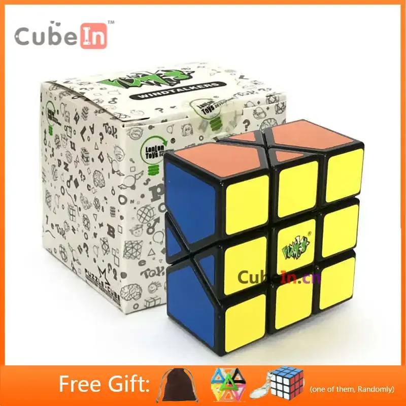 Lanlan Grid Skewb Puzzle Cube Educational Toy Gift Idea X'mas Birthday