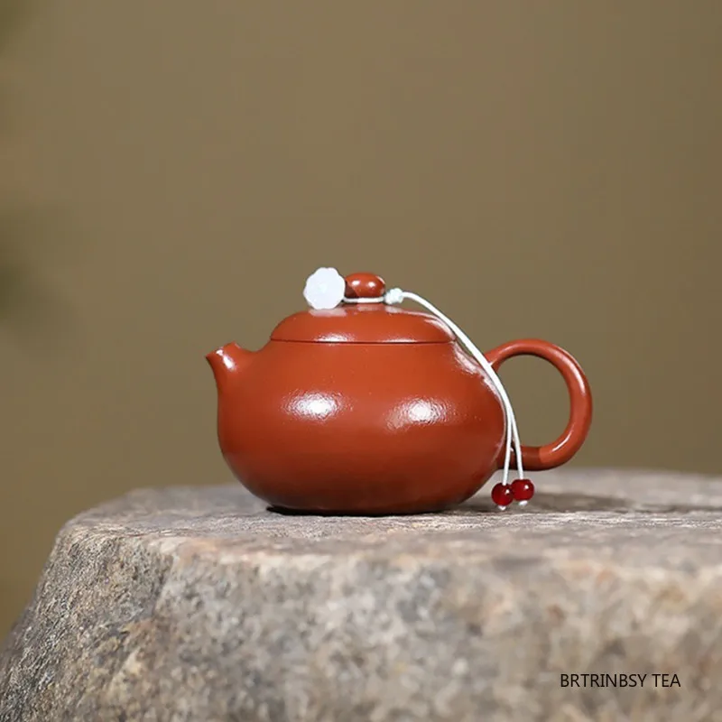 

Chinese Yixing Handmade Purple Clay Teapot Household Tea Pot Small Capacity Beauty Kettle Raw Ore Zisha Tea Set Gifts 90ml