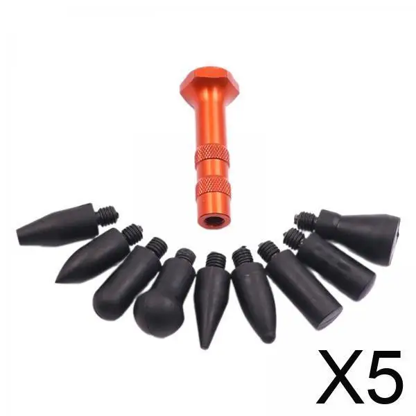 

Набор инструментов для беспокрасочного удаления вмятин на автомобиле: металлические ручки-инструменты для выравнивания поверхности автомобиля