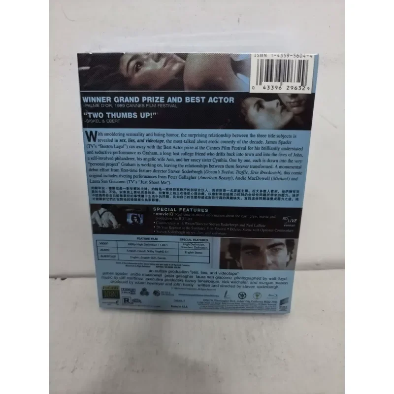 Blu-ray Disc Lies Video High Definition Movie Film