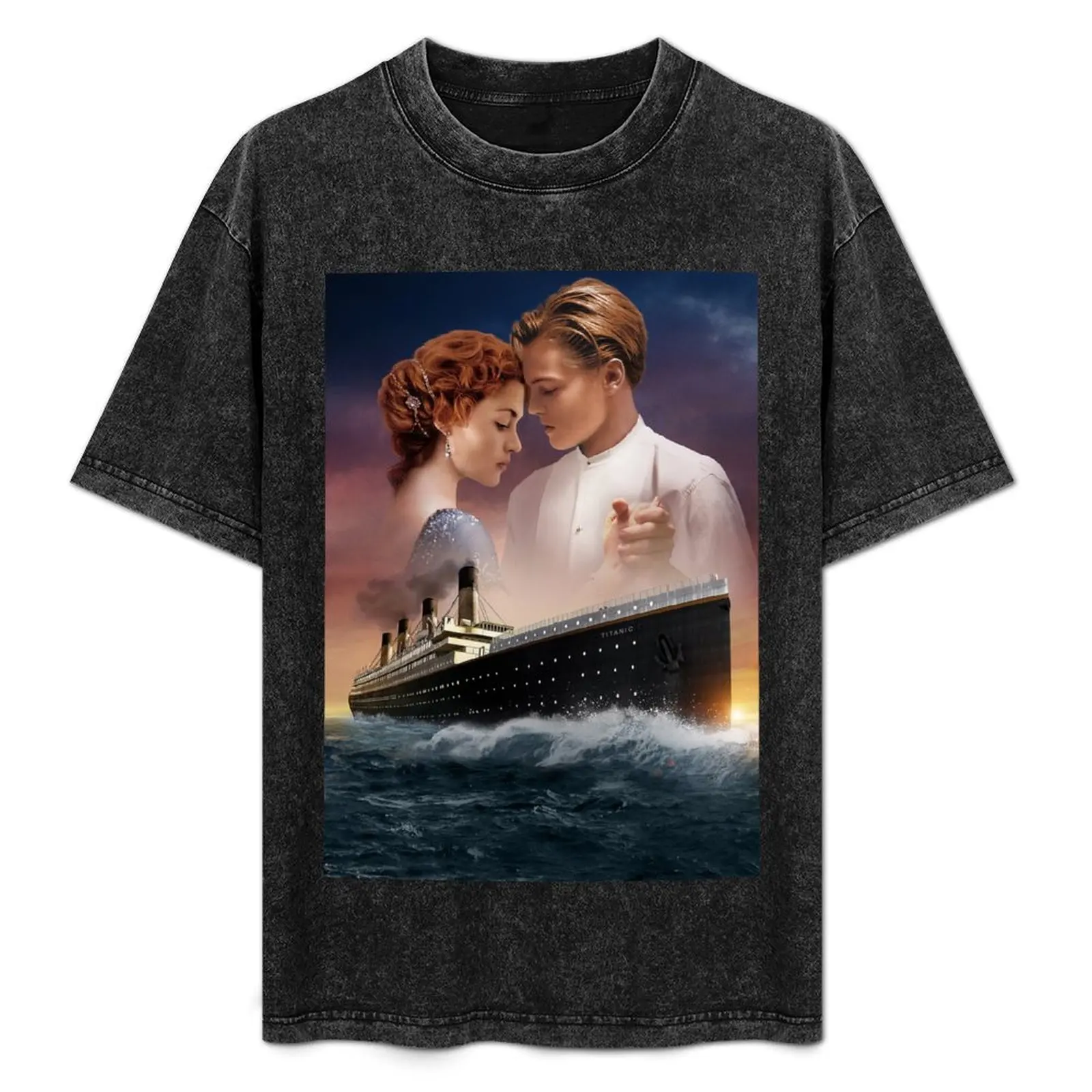 タイタニック-tシャツ-大きいサイズ-半袖-カジュアルトップス