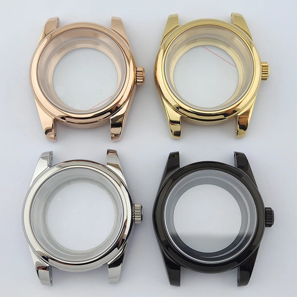 

Корпус 39 мм 36 мм Корпус NH35 Корпус из нержавеющей стали NH36 Сапфировое стекло с корпусом с окошком календаря Подходит для механизма NH35/NH36