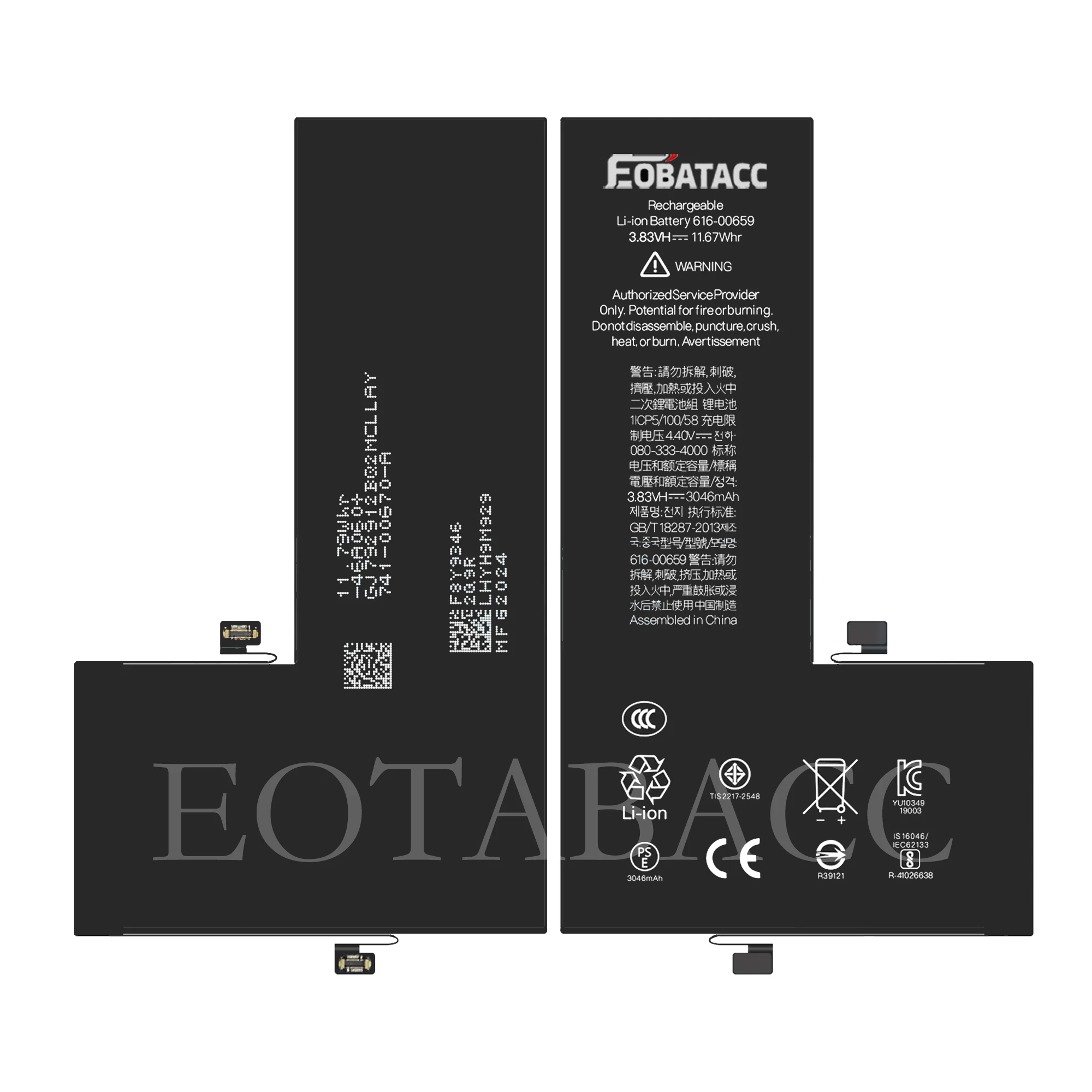 EOTABACC High Quality 100% Original Battery For iPhone 11 Pro/11pro/ A2215/A2160/A2217 Phone Battery+Tools