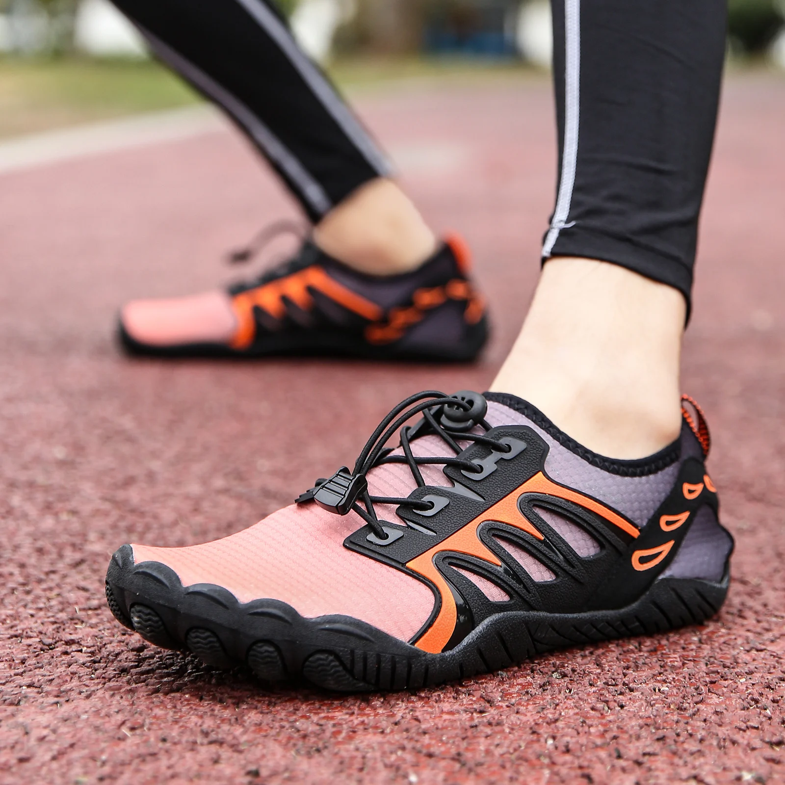 Sapatos de água antiderrapantes respiráveis para homens, vadear na praia, descalço, surf, rede de barco, natação, natação atualizada