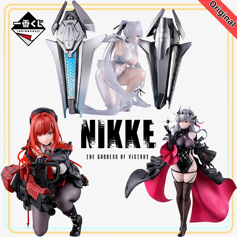 

【100%Authentic】Original Ichiban Kuji Goddess of Victory: Nikke Chapter 6 Red Hood H=12-20CM Anime Character Model Decoration