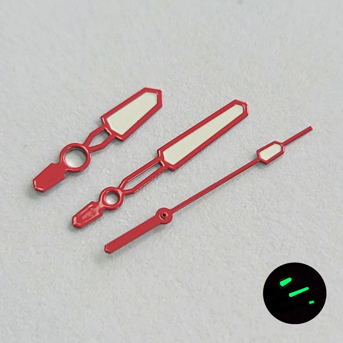 Watch NH35/36 pointer green luminous pointer second hand watch accessories watch pointer red/yellow/green pointer 1