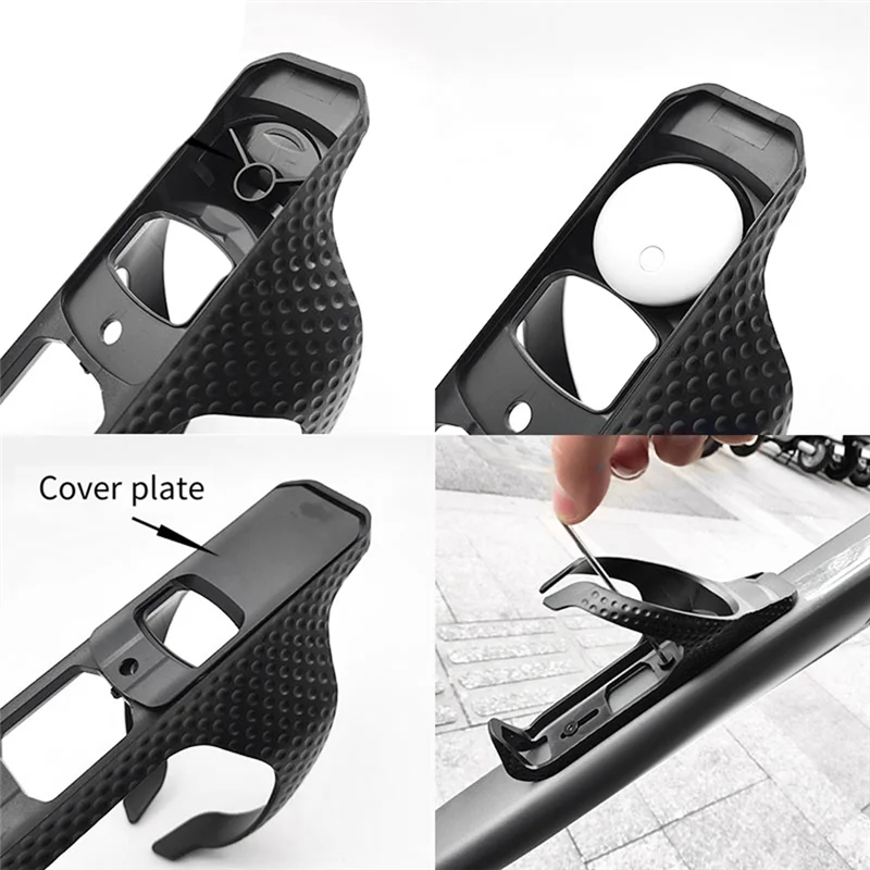 FSTE-Bike زجاجة تعقب قفص مكافحة سرقة الدراجة كأس الماء حامل دراجة زجاجة ماء قفص ل Airtag هواوي العلامة