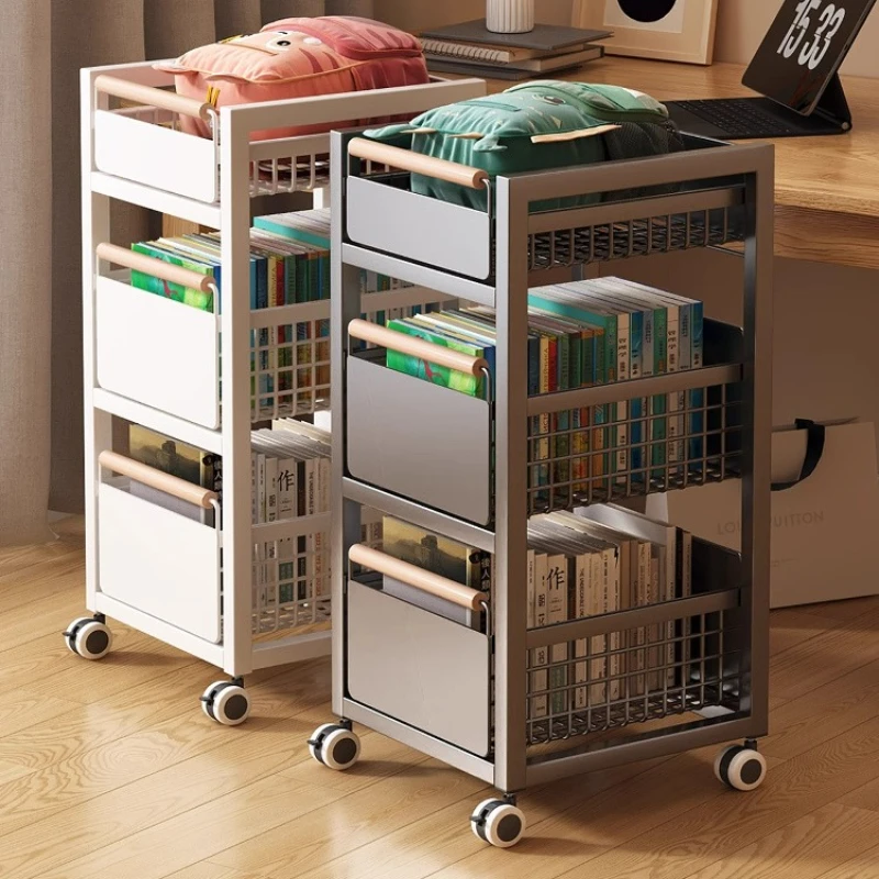 

Kitchen vegetable rack trolley drawer type fruit and vegetable storage crevice storage multi-layer vegetable basket rack