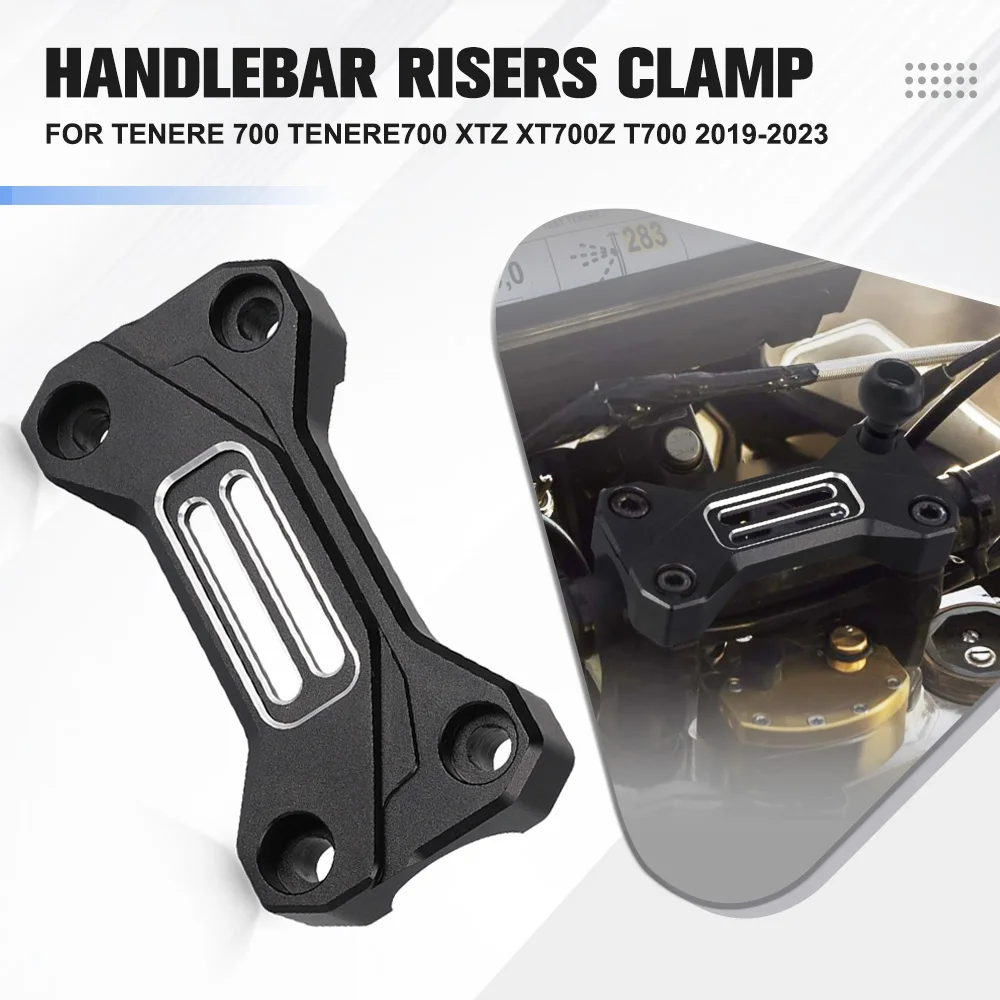 

Алюминиевый руль, верхняя крышка, зажим, декоративная крышка для Yamaha Tenere 700 TENERE 700 XTZ XT700Z T700 2019-2023